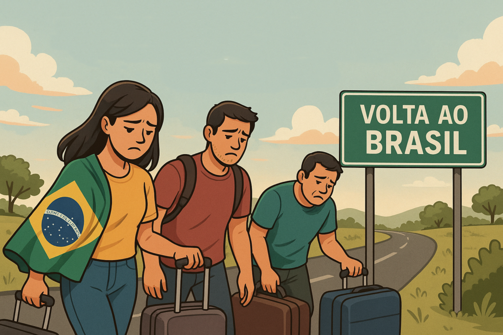 Voltando do Paraguai