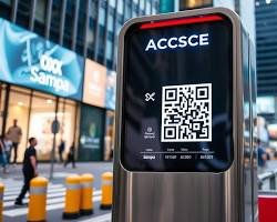 Use os totens com QR code para explorar a cidade com mais informação.