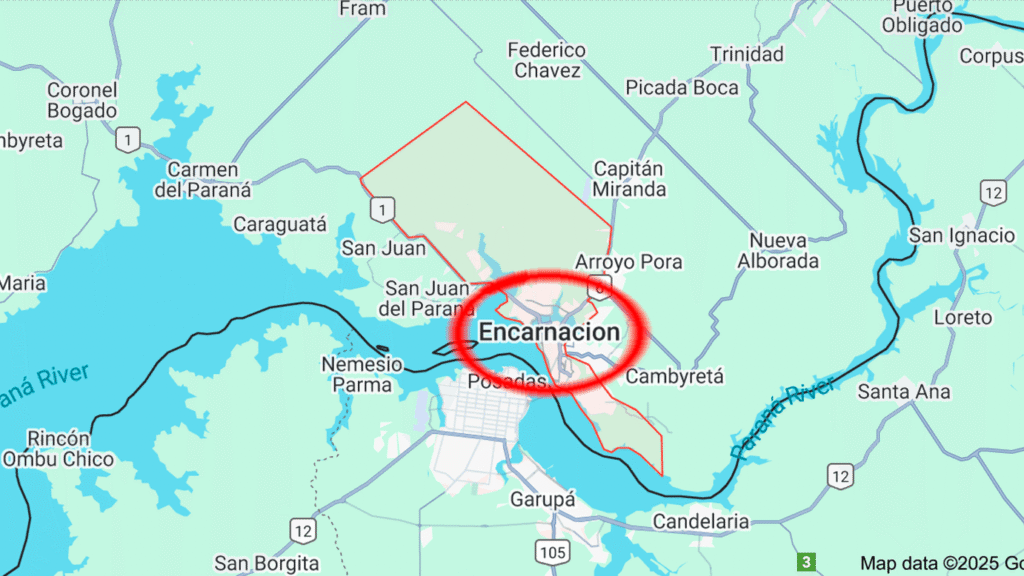 Encarnacion, Paraguai