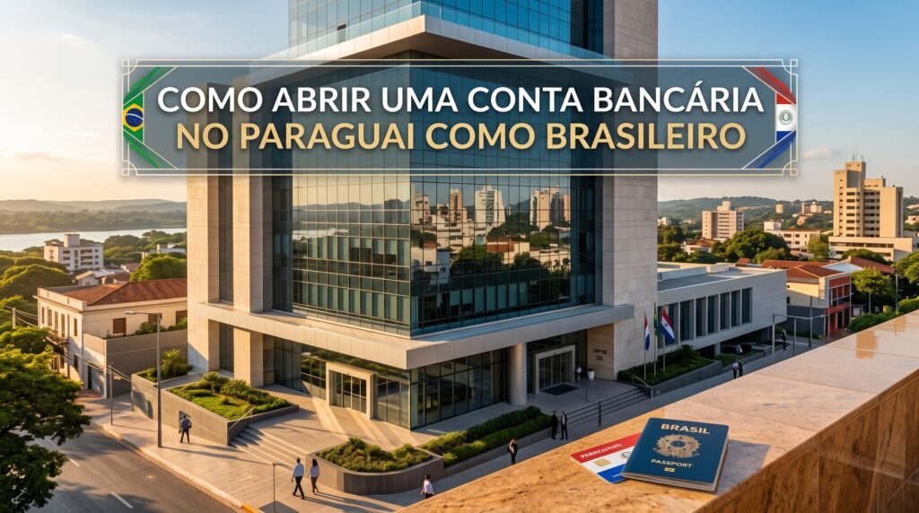 Como abrir conta bancária no Paraguai