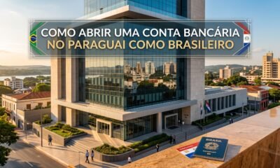 Como abrir conta bancária no Paraguai