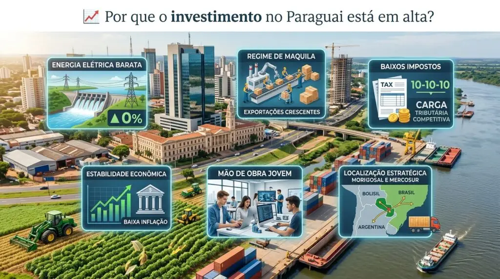 INVESTIR NO PARAGUAI EM 2026