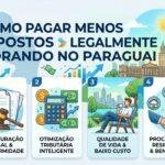 como pagar menos impostos morando no Paraguai
