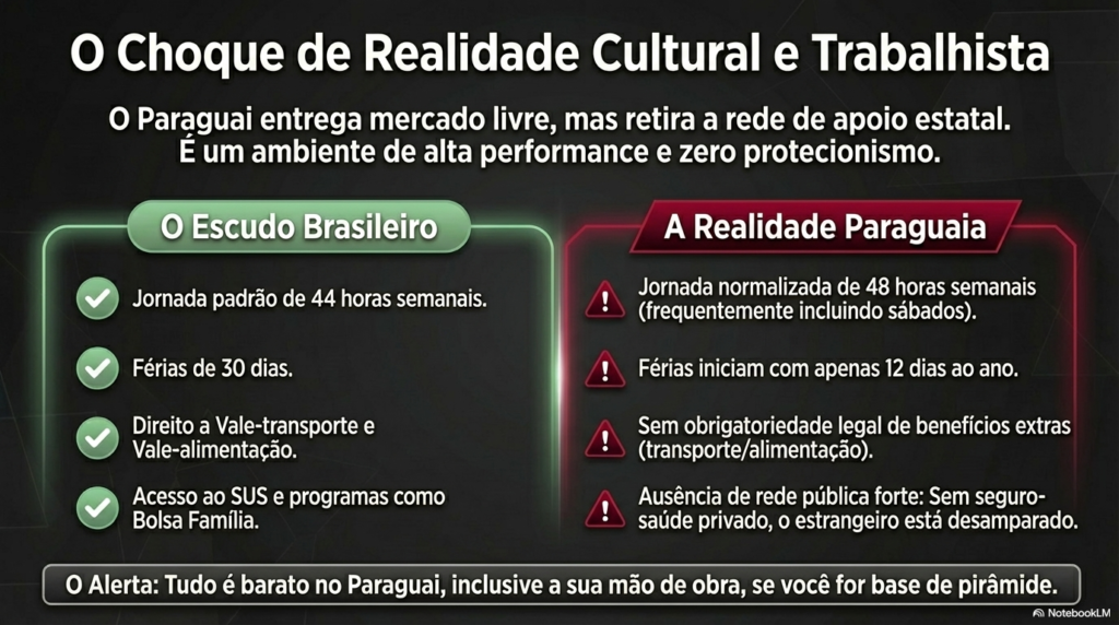 realidade trabalhista paraguai
