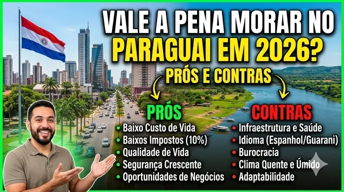 vale a pena morar no Paraguai
